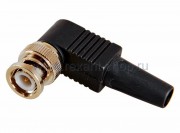 5. (REXANT) Разъем BNC под винт с колпачком угловой (05-3072)
