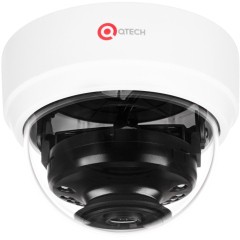 4. (QTECH) Видеокамера QVC-AC-403 D (2,8) внутренняя купольная мультиформатная