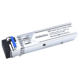 4.SFP-модуль Osnovo SFP-S1LC12-G-1310-1550