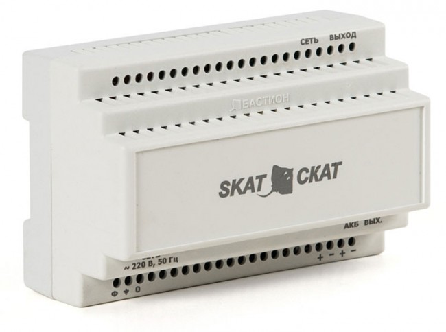 5. (Бастион) ИБП SKAT-12-6,0 DIN 12 В, 6 А 5. (Бастион) ИБП SKAT-12-6,0 DIN 12 В, 6 А