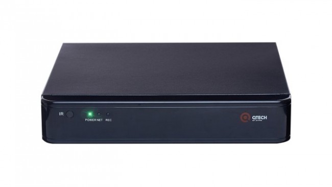 4. (QTECH) Видеорегистратор QVC-NVR-104/8MP 4 POE- R